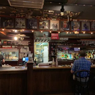 Bar area at George&apos;s