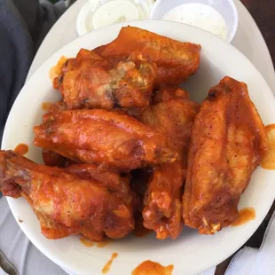 Buffalo Wings (minus the two sticks of celery that Jason ate)
