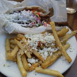 S/ Garlic Feta Fries