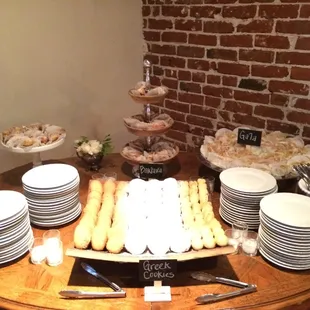 Greek desserts for a Greek Wedding!