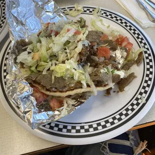 Greek lamb gyro