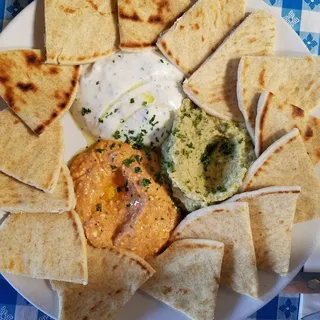 3 Dips Appetizer