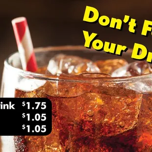 don&apos;t forget your drink