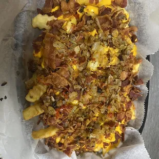 Loaded cheese fries