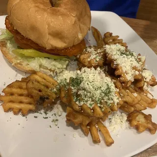 Buffalo Chicken Burger