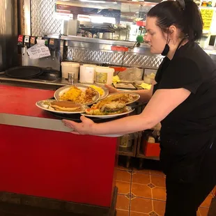 paella, interior