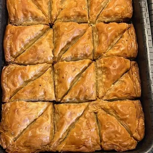 Pistachio baklawa