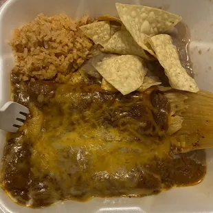 Chunky Beef Enchilada