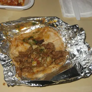 Carnes Asada Taco Plate