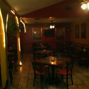 George&apos;s Dining room to left when you walk in.