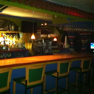 George&apos;s bar area.