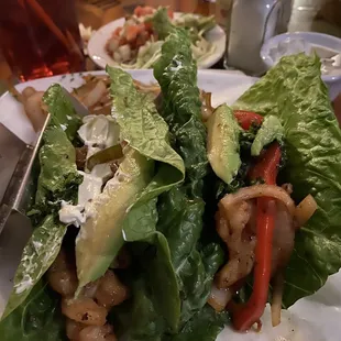Shrimp Lettuce Wrap