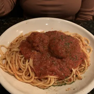 Spaghetti and Meatballs