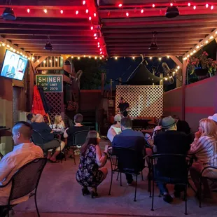 Live music on the patio!