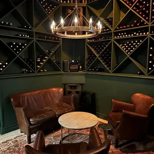 a wine cellar