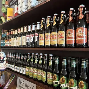 Selection of Polish beers   Pick at least four but make sure you have Żywiec, porter too.