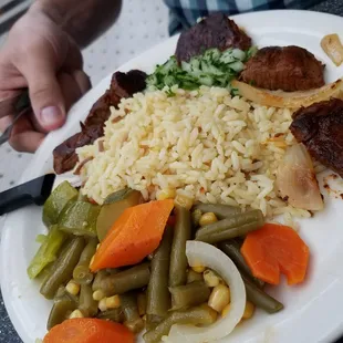 Chicken Kebab Plate