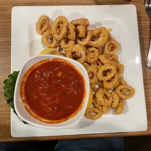 Fried calamari