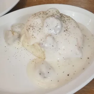 Biscuits and gravy