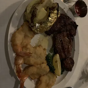 Double Delight with the 8oz ribeye