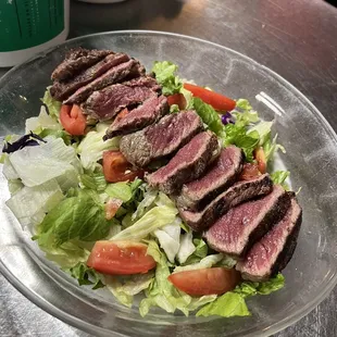I love my job #steaksalad #georges #veteran