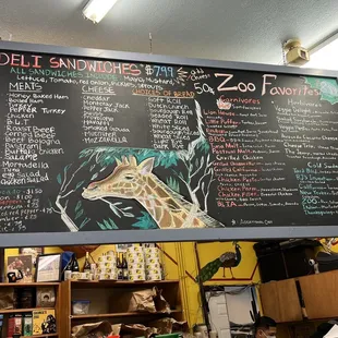 October 2022 menu - sandwiches