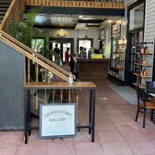 Chat with the barista about local history or things to do