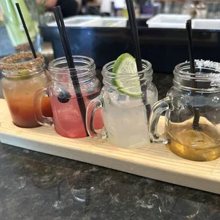 Flight of drinks