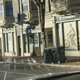 View as you drive into Georgetown