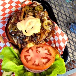 Fire Starter Burger