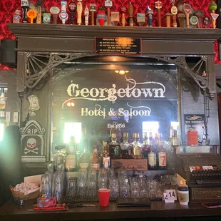 Bar area.