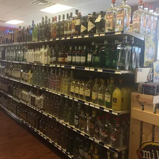 Liquor options