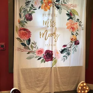 Shower venue