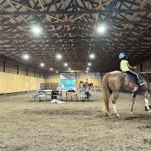 Riding lesson