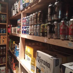 Beer walk-in cooler