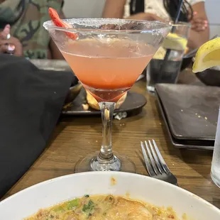 Strawberry Lemon Martini