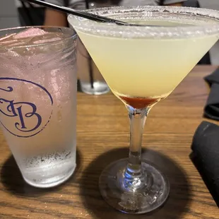 Strawberry lemonade Martini