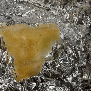 Bread - smallest thinnest piece of bread