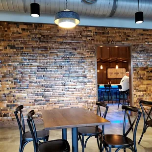 A peak at the inside toward the bar.