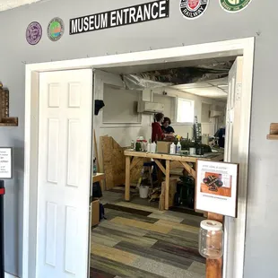 Georgia Coastal Railway -- model train "museum" in station