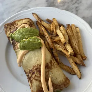 Shrimp and Crab Crepe