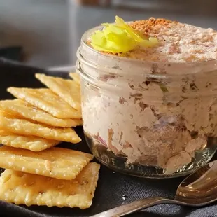 Smoked fish dip. Tasty!