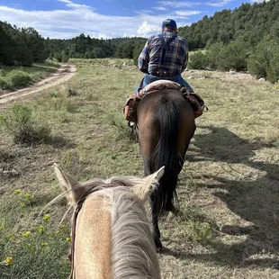 We&apos;re back in the saddle again. Just the 2 of us and Kirsten for the ride