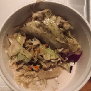 This was supposed to be Coleslaw. Yuck!