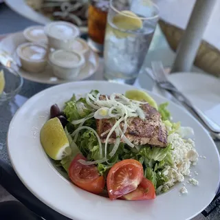 Grilled Salmon Salad