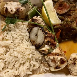 Chicken Kebab Dinner