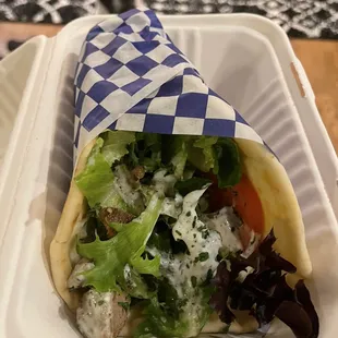 Lamb Souvlaki Yeero