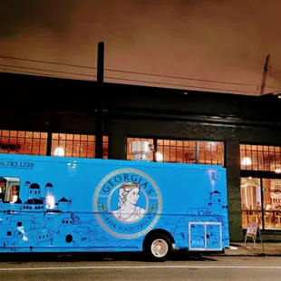 Our Food truck at Optimism brewery!