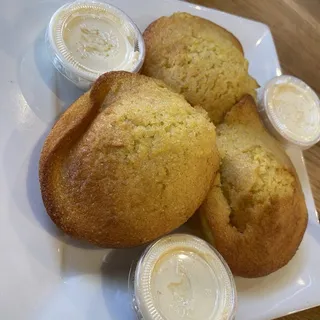 Three Cornbread Honey Butter