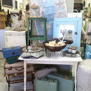 shabby summer display